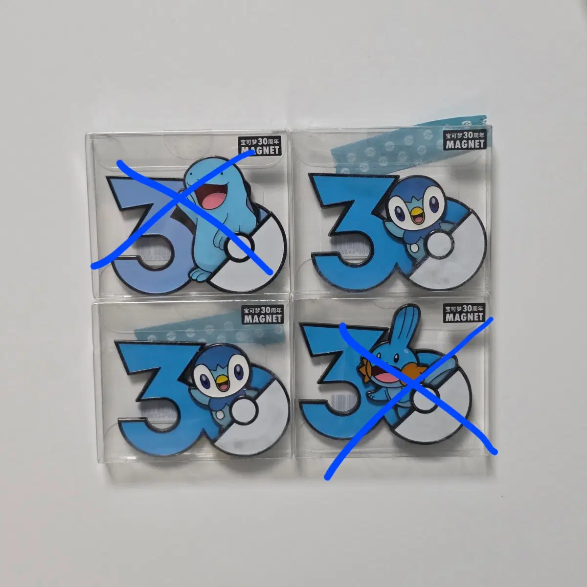 포켓몬 30주년 마그넷 중포센 팽도리