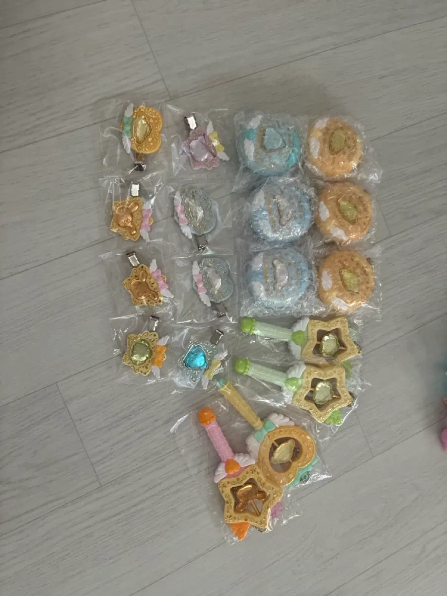산리오 키라키라 컴팩트 요술봉 헤어핌