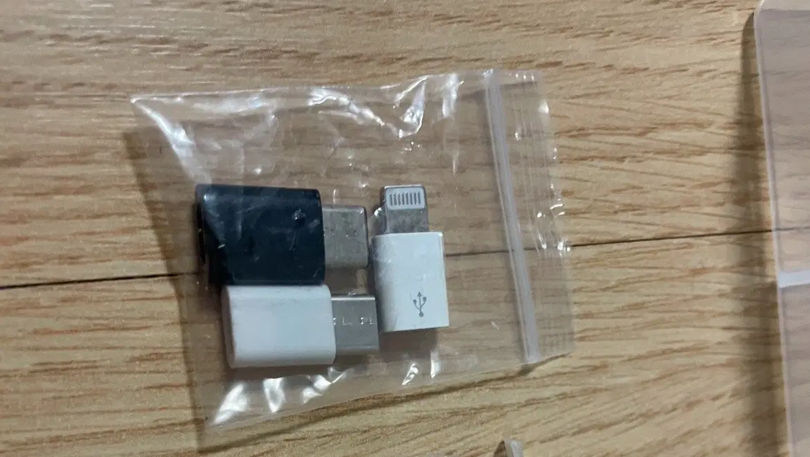충전 젠더 어댑터 3개