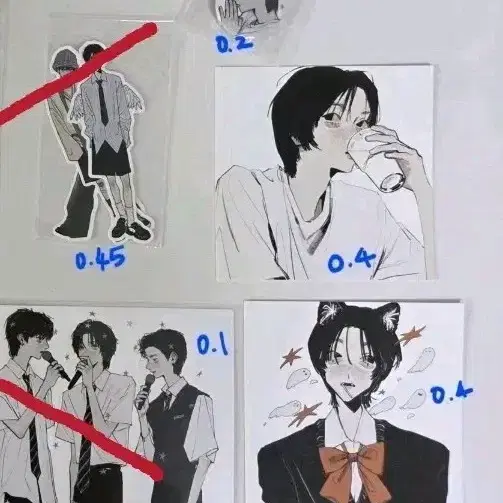 보넥도 보이넥스트도어 진저님 조각스티커 핀버튼 핀뱃지 명재현 운학 운멍즈 성호 태산 엽서 양도