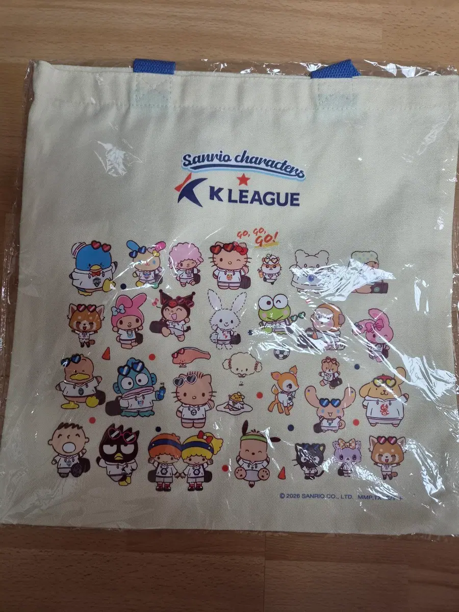 산리오 K리그 콜라보 에코백