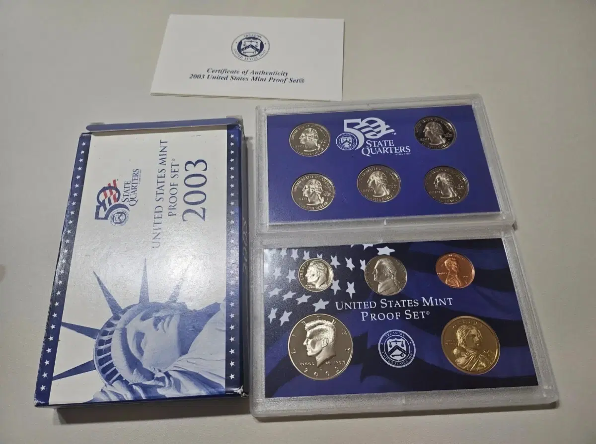 미국주화 2003 united states mint proof set