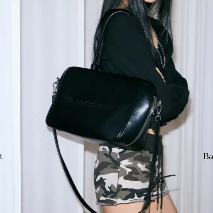 미스테리어스호텔 카우레더 스퀘어백 새상품