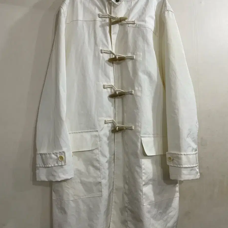 90s 폴로 랄프로렌 나일론 더플 코트 아이보리 XL