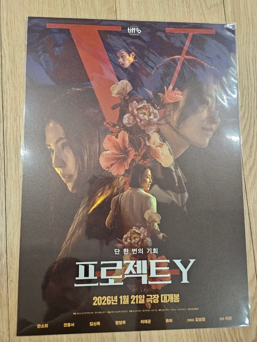 프로젝트y 포스터 한소희 전종서 김성철