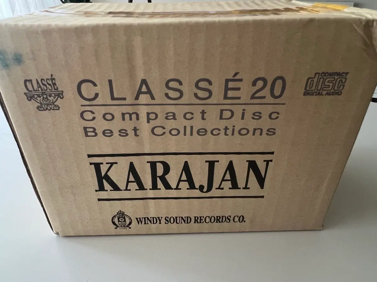 클라쎄 20 카라얀 컴팩트 디스크 베스트 컬렉션 CD