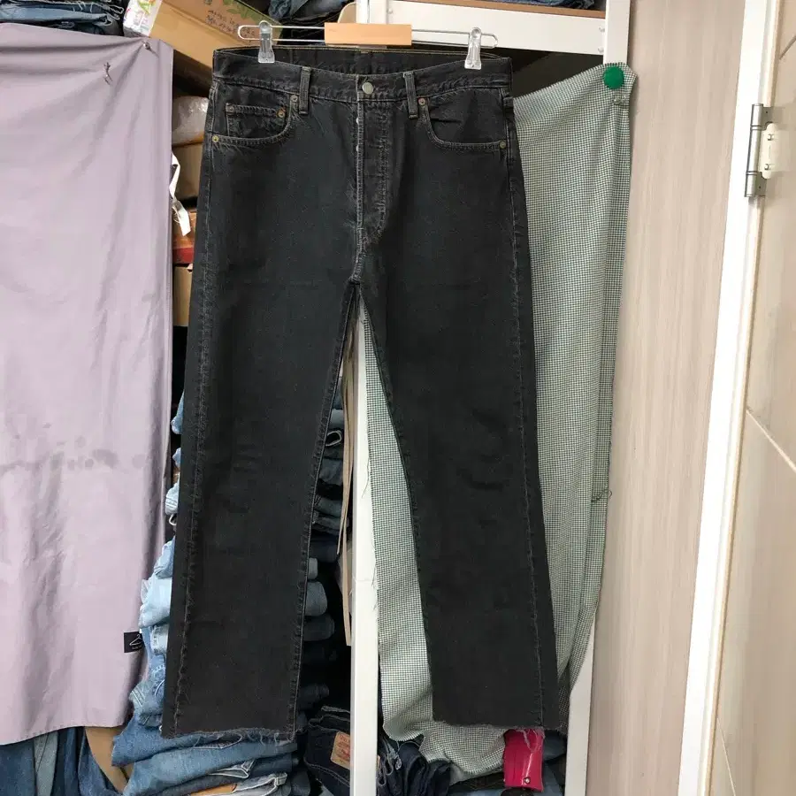 LVC 84501 블랙리자드 흑청 501xx 허리32 둘레84