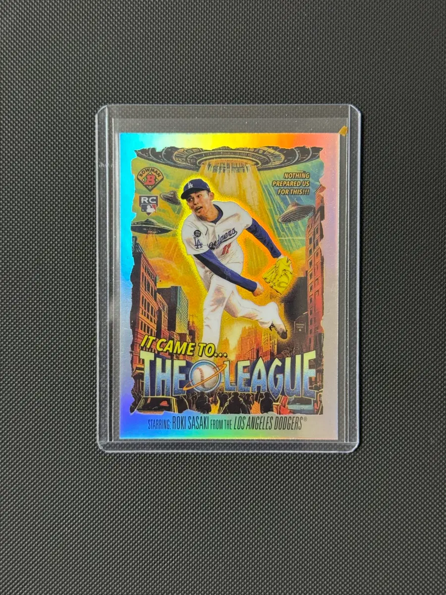 2025 Bowman Chrome 리그 사시키 RC 카드