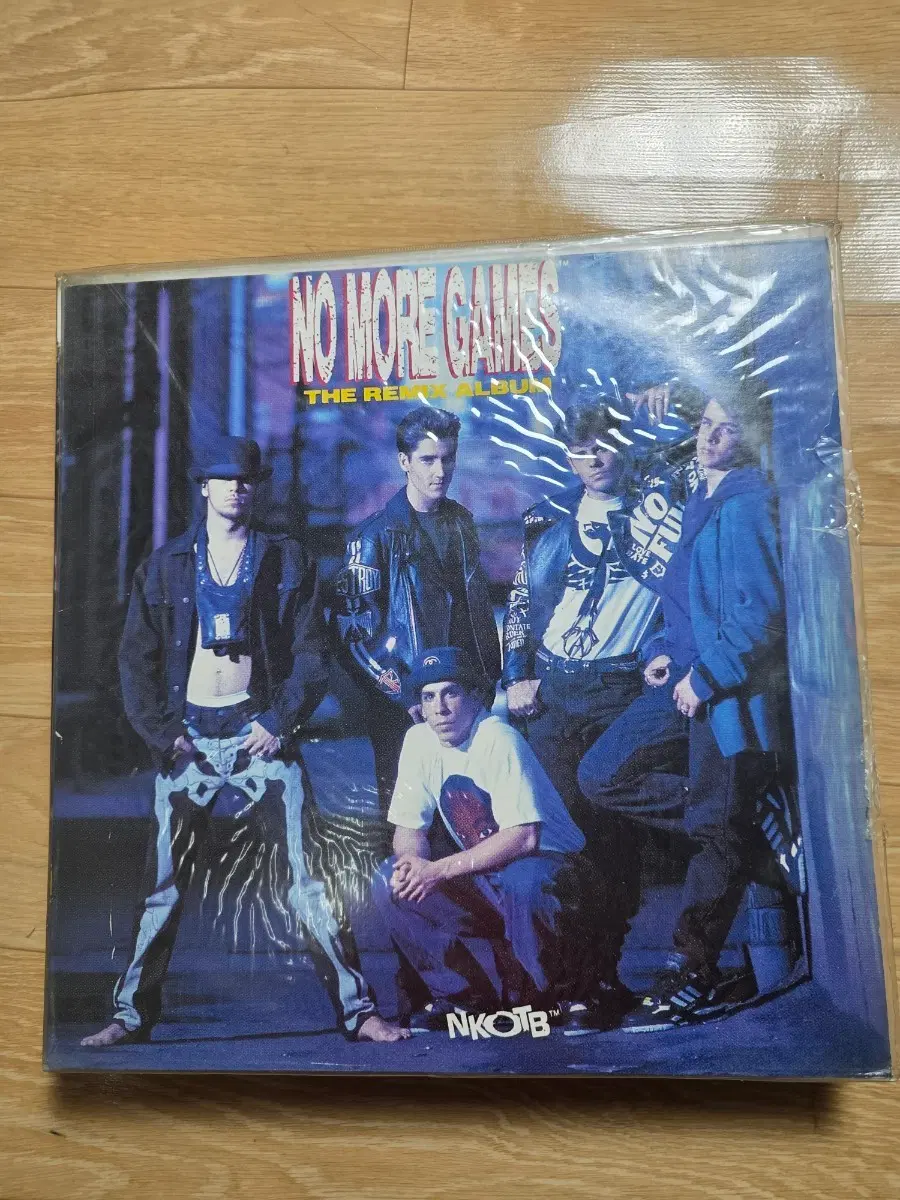 뉴 키즈 온 더 블록 NO MORE GAMES 앨범. LP