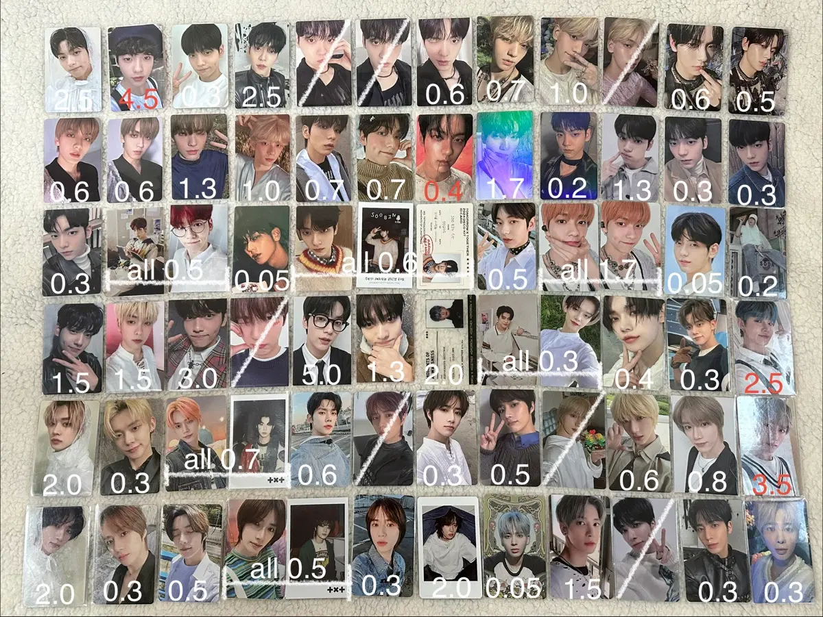 투바투 TXT 포카 판매