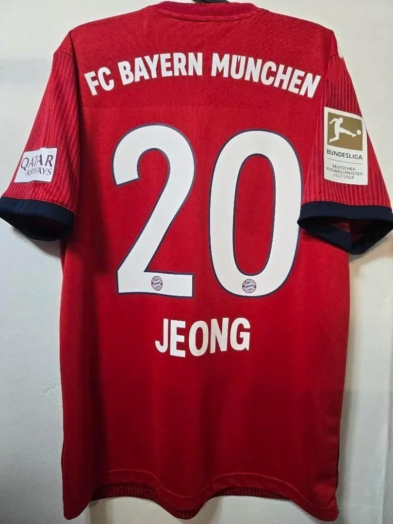 18-19 바이에른뮌헨 정우영 유니폼
