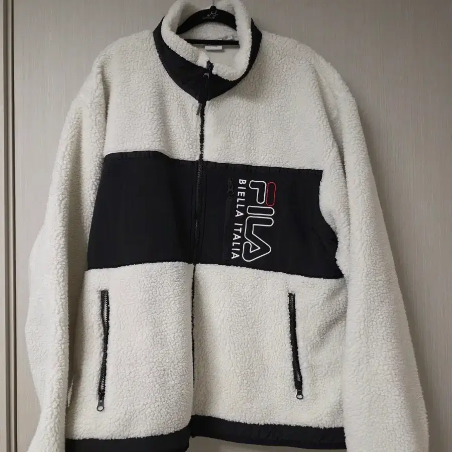 필라 뽀글이 후리스 집업 점퍼 2XL