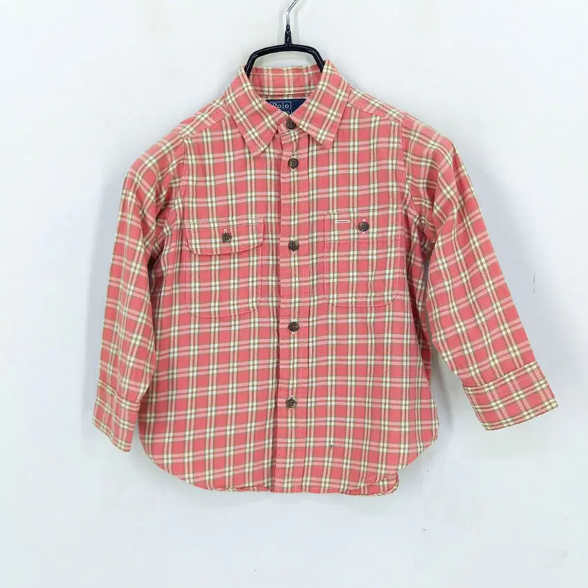 폴로랄프로렌 남아동 춘추 긴팔셔츠 코랄핑크2/2T (HU46994)