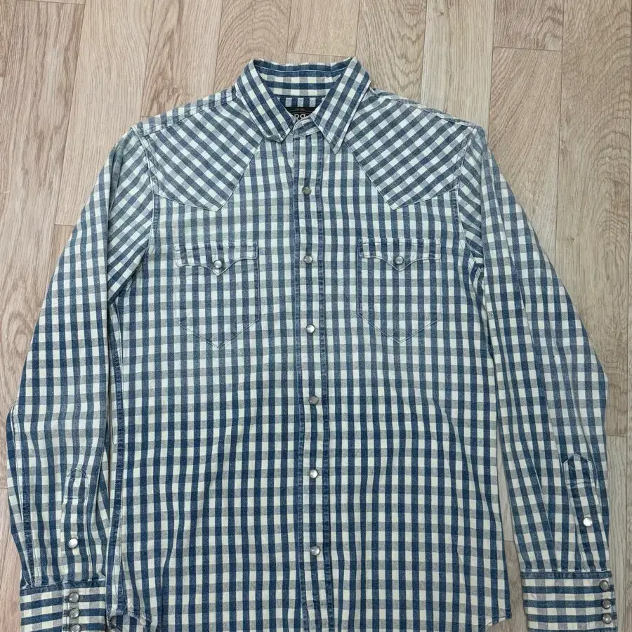rrl 더블알엘 체크 웨스턴셔츠 s
