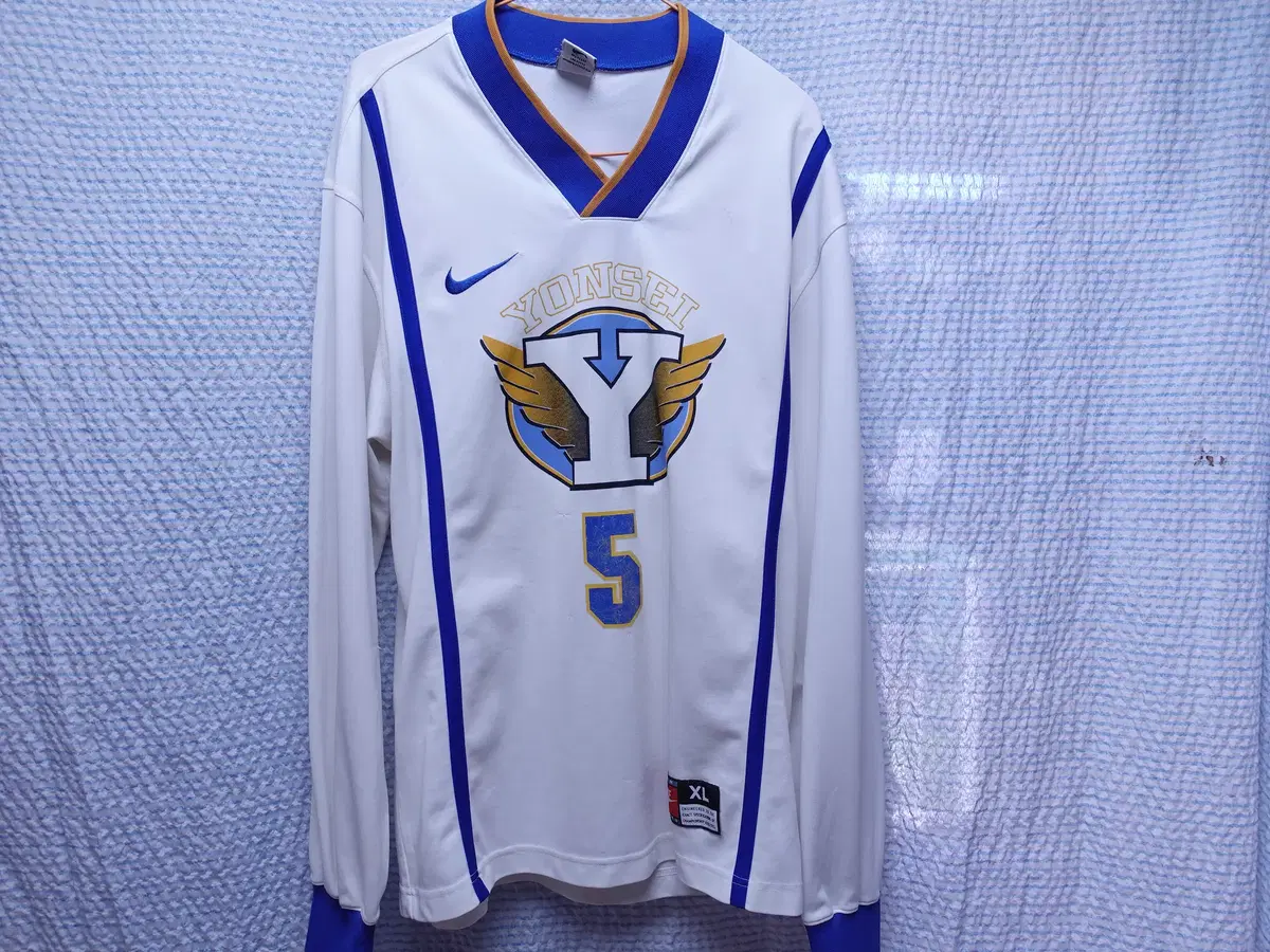 나이키/연세대농구부유니폼 90년대 긴팔 Y /KBL/연대/09146