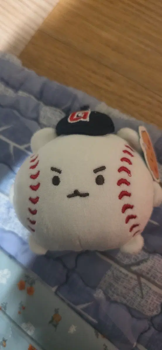 롯데자이언츠 곰곰이.야구공키링