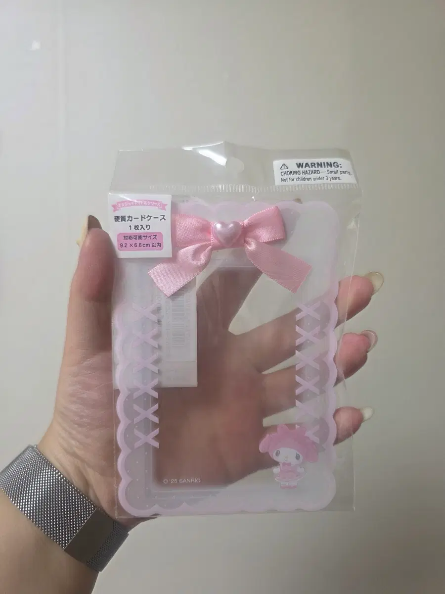 산리오 엔조이 포카 홀더 키티 마이멜로디 마이피아노