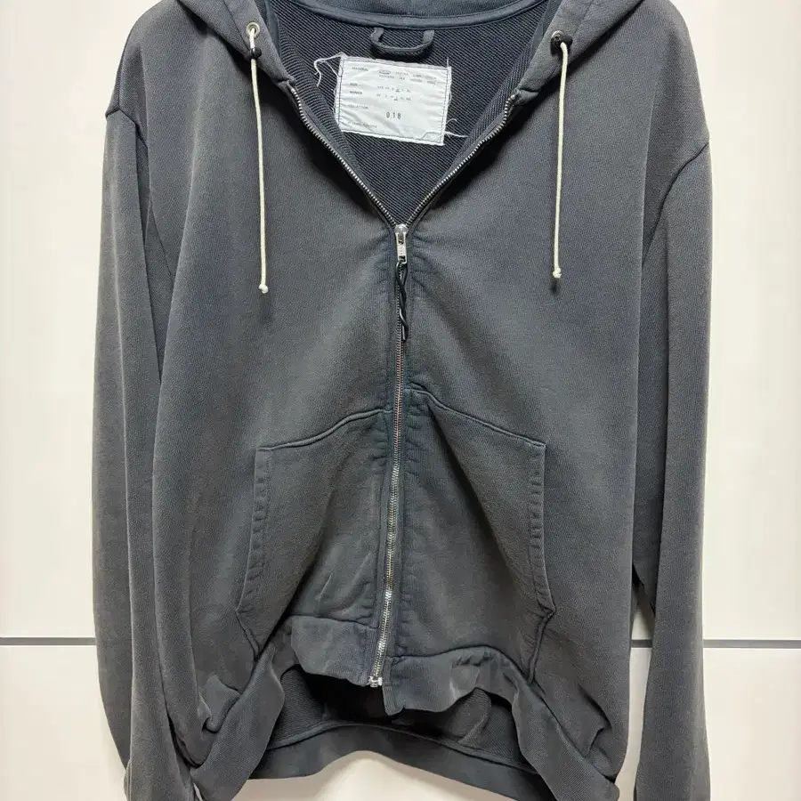 카미엘 포트젠스 Camiel Fortgens 24fw 후드집업 M