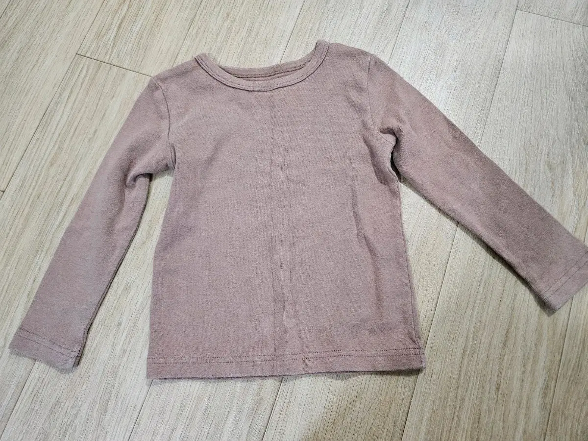 아기옷 긴팔티 브라운 90호