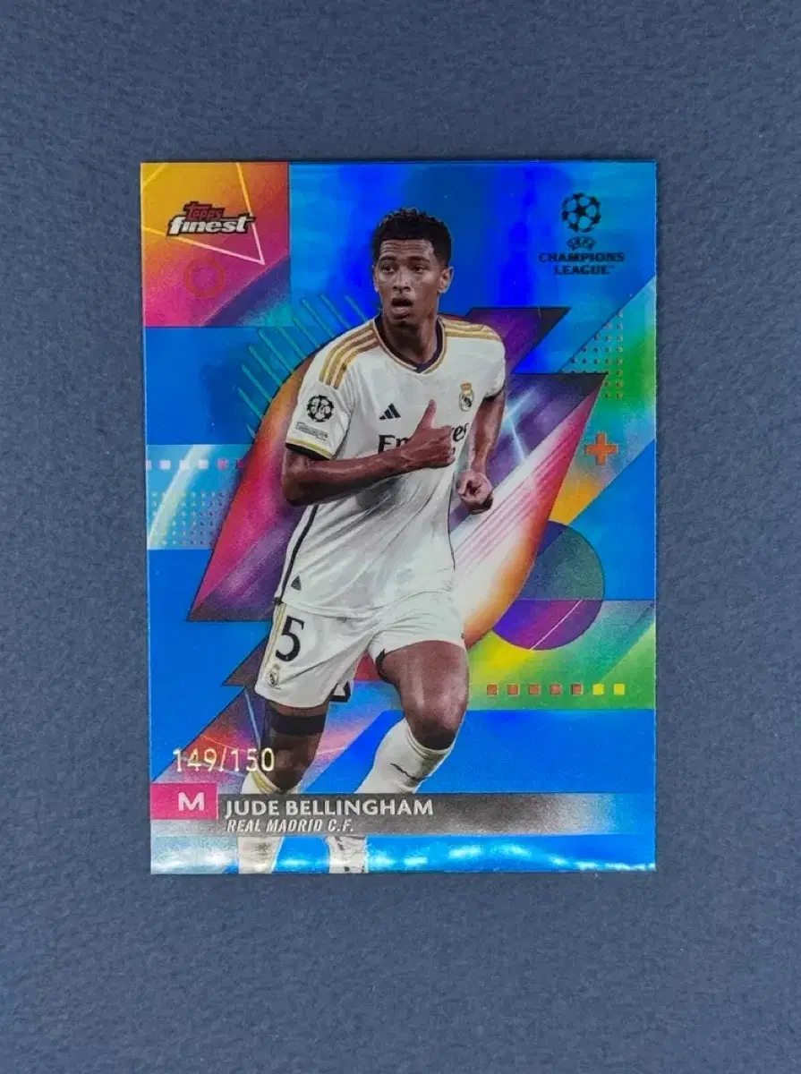2024 topps finest UEFA Champions League 주드 벨링엄 150한정