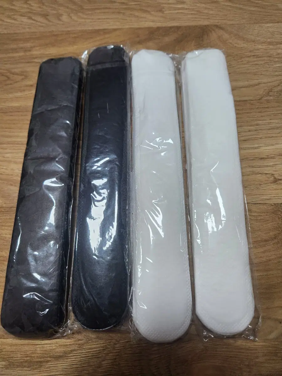 모자 오염방지 패드 10개 (블랙/화이트)