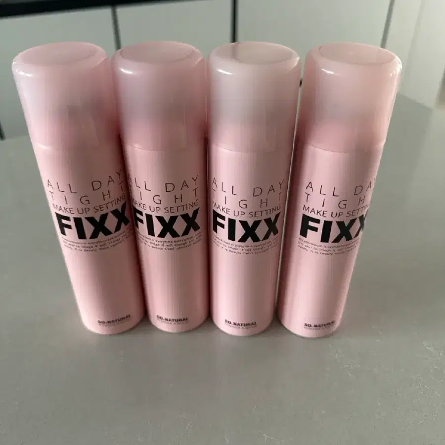 쏘내추럴 올데이 픽싱 메이크업 세팅 픽서 120ml 4개