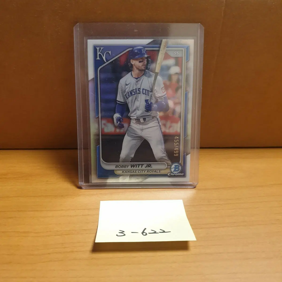 탑스 바우만 크롬 바비윗 주니어 야구카드