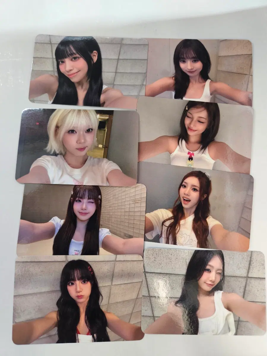 유니스 미니팬미팅 포카 세트 일괄 양도