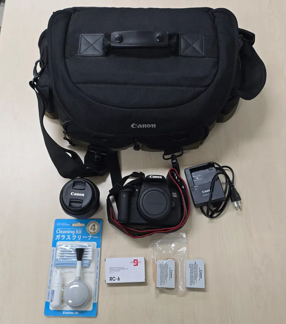 Canon EOS 700D 입문 풀세트 / 정품배터리2개