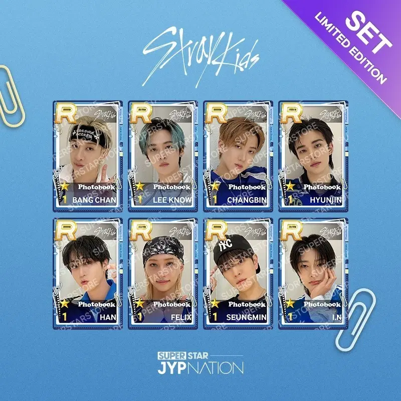 스트레이키즈 straykids 슈스제 포카 세트