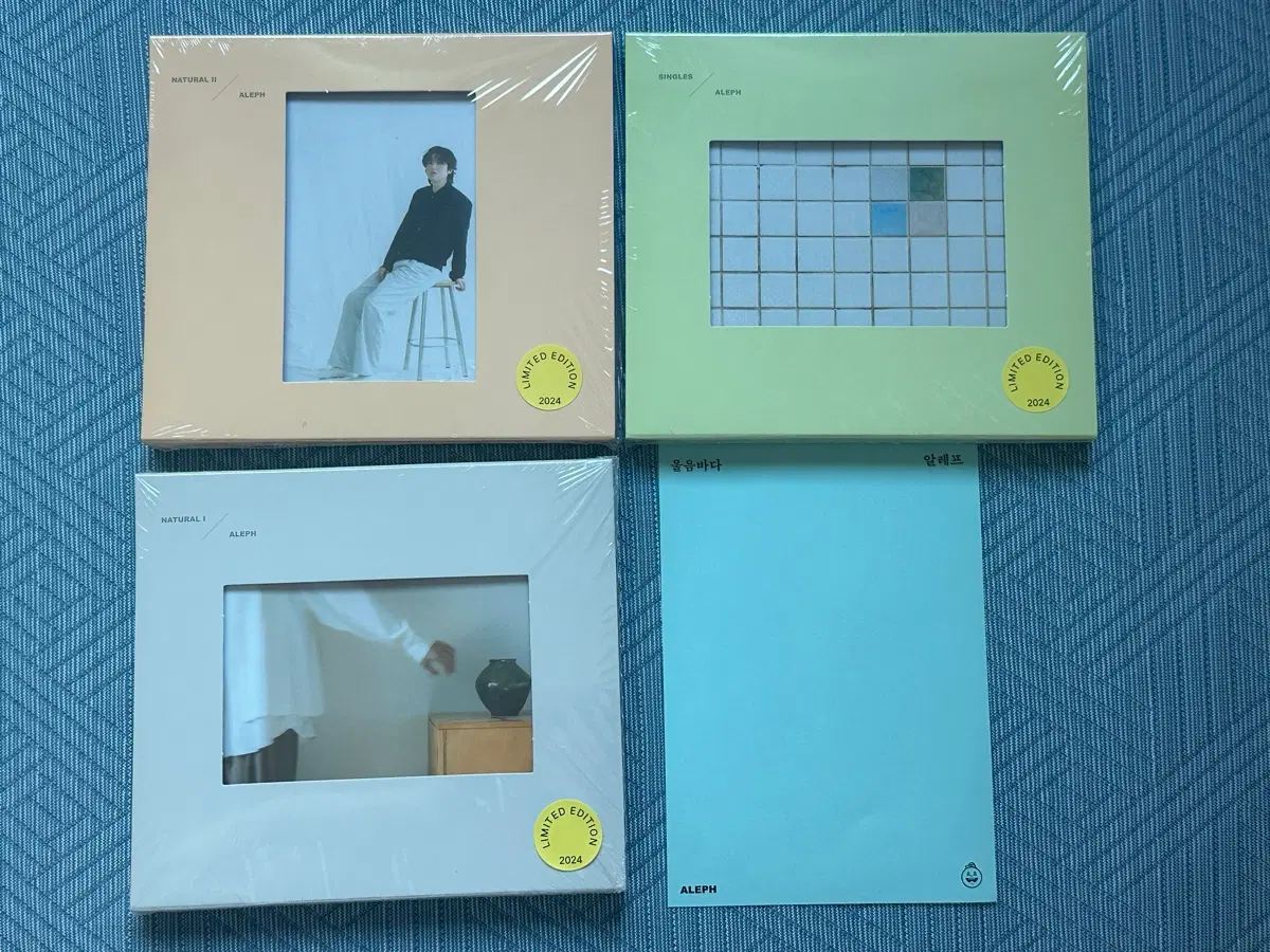 알레프 aleph cd 3개 일괄 미개봉 새상품 singles natural