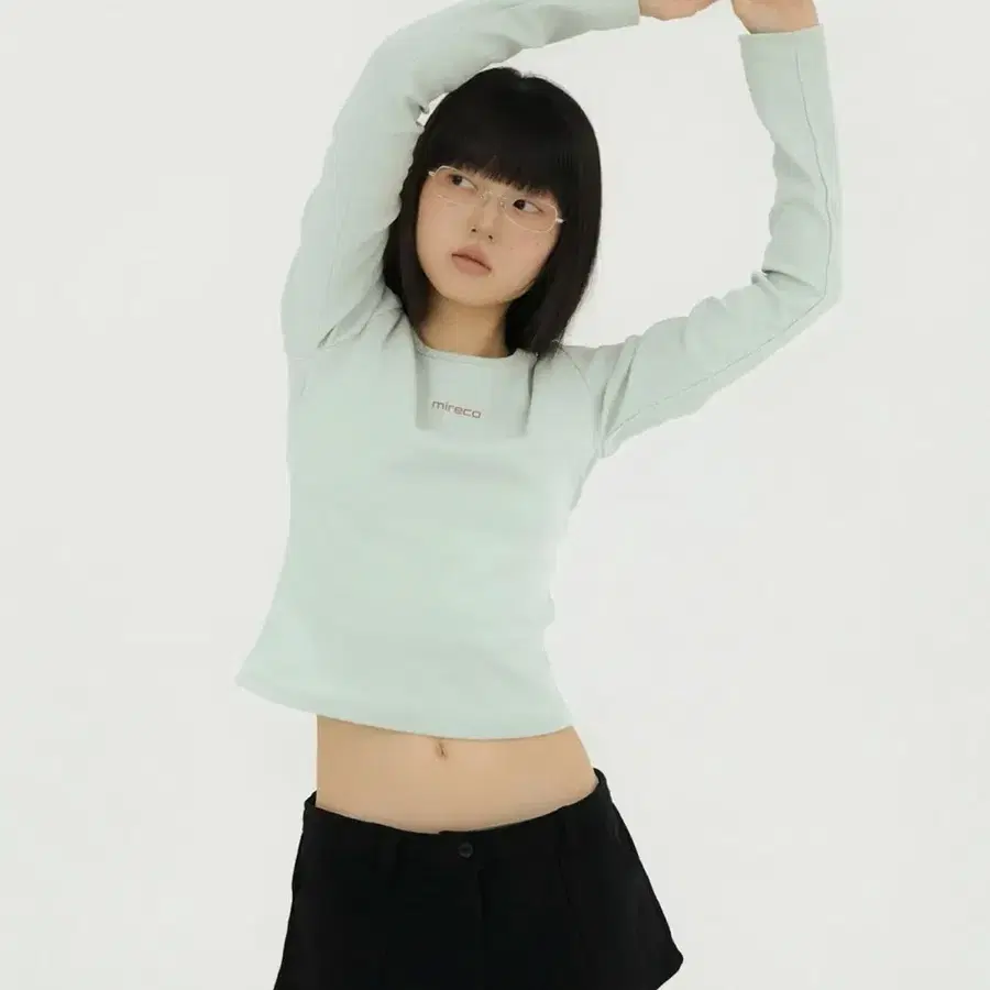 미레코 민트 로고 티셔츠 MINT-LOGO T-SHIRT