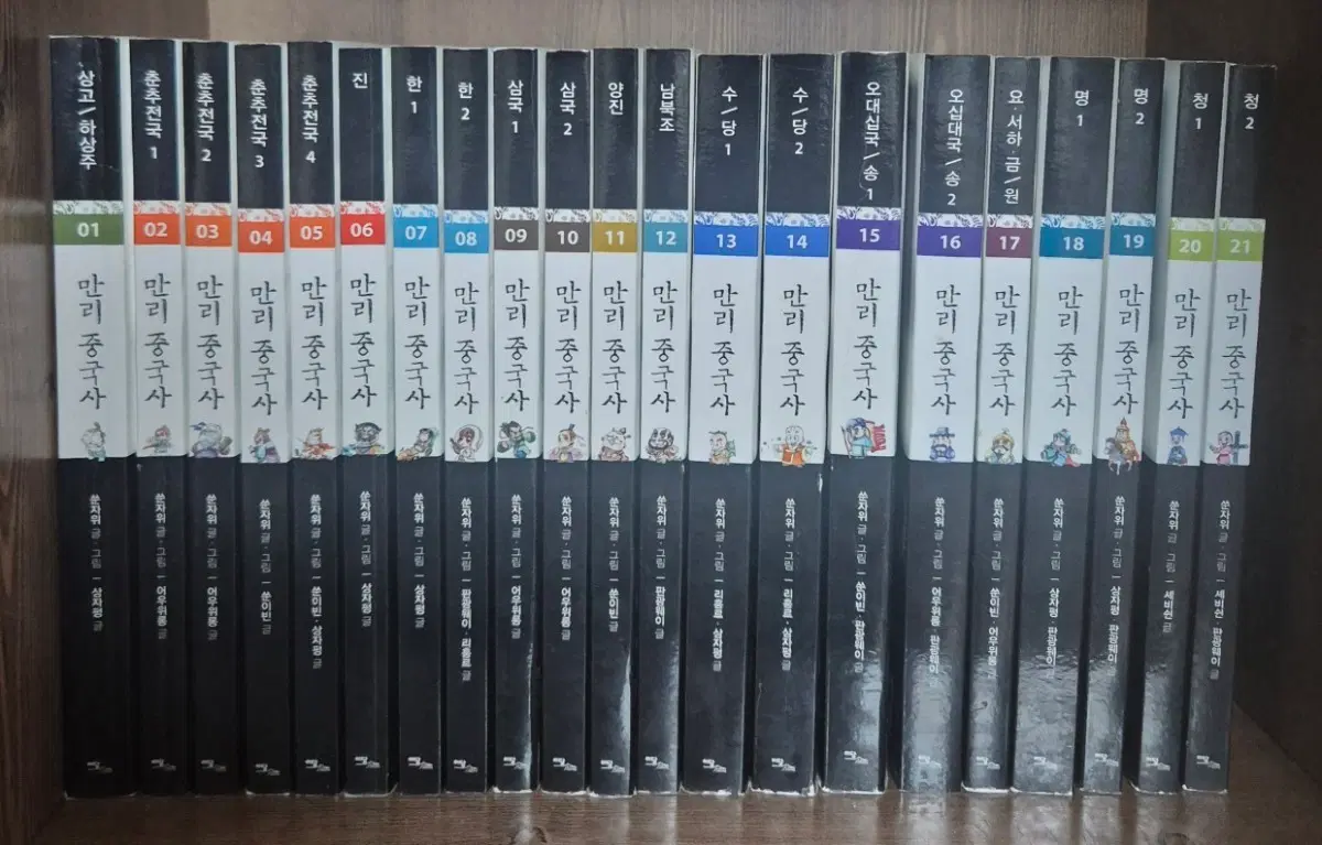 만리중국사 21권전권