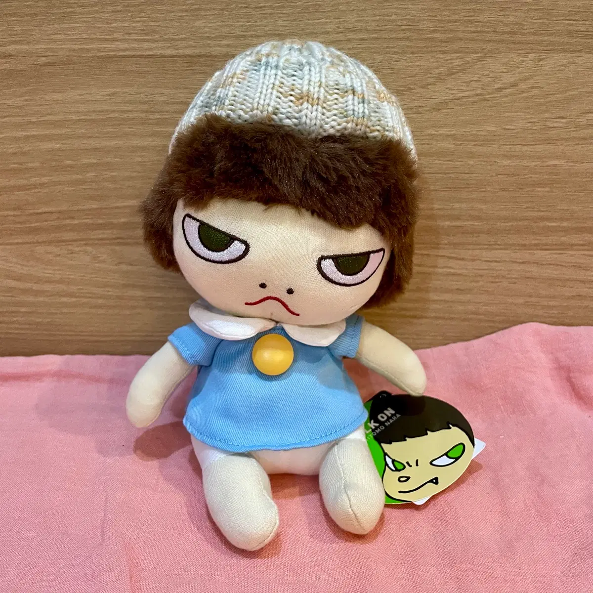 [새제품]정품 요시토모 나라 블랙 엔젤 가드 인형