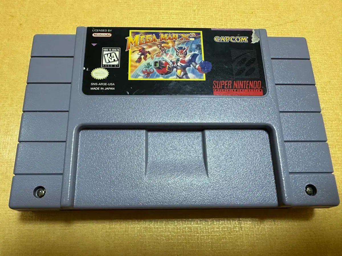 SNES 메가맨 X3 판매합니다.