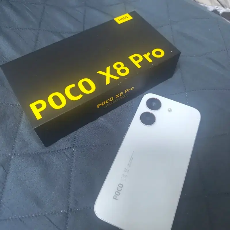 포코 X8 PRO 12/512 화이트