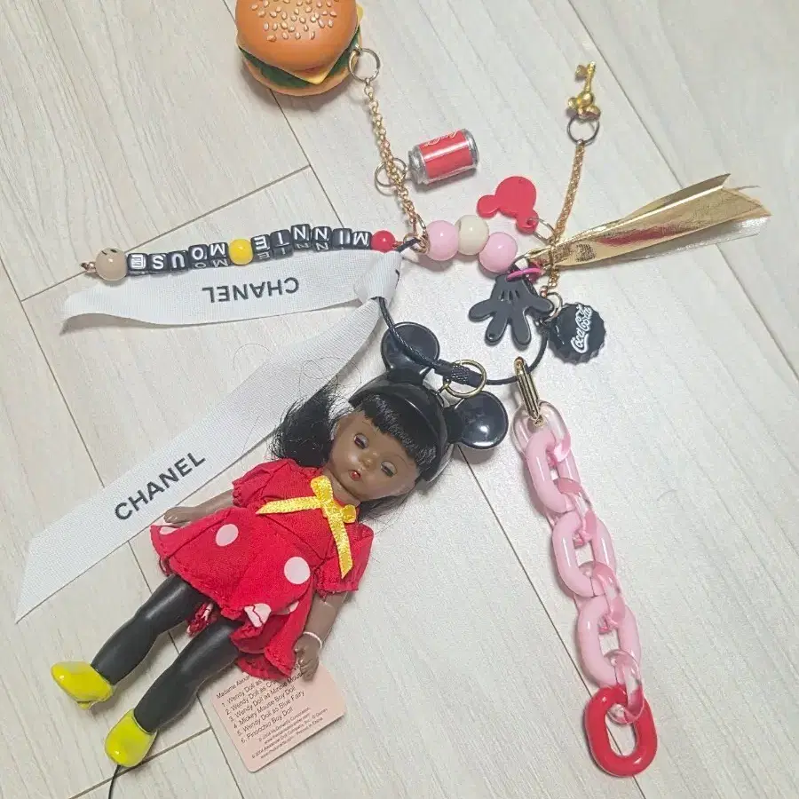 맥마담 인형 키링 미니마우스