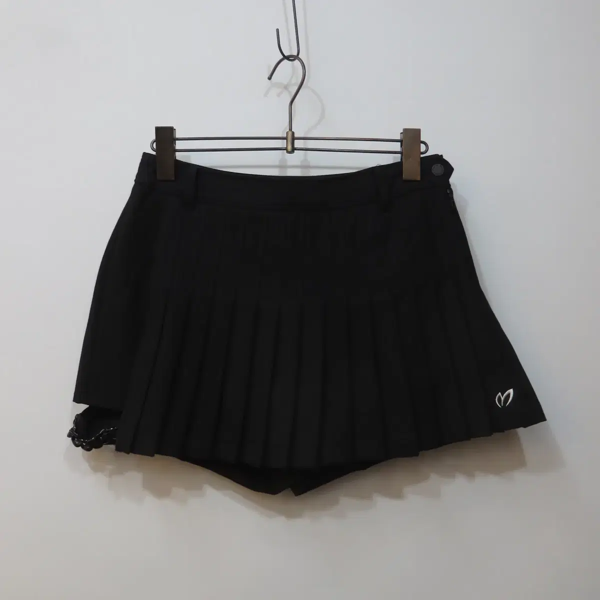 마스터바니 체인 컷아웃 큐롯 스커트