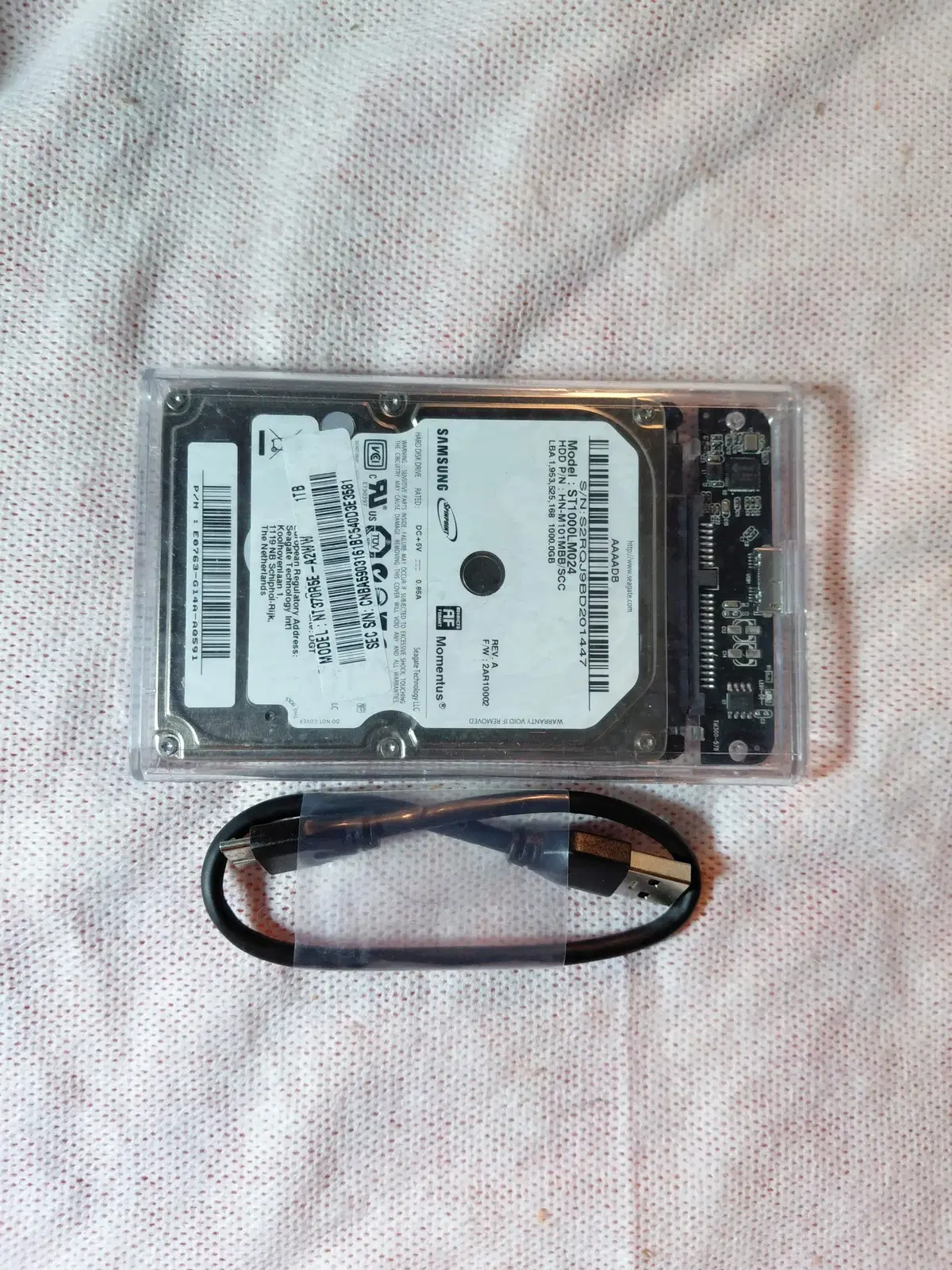 외장하드, 삼성HDD 1TB USB3.0 1517시간