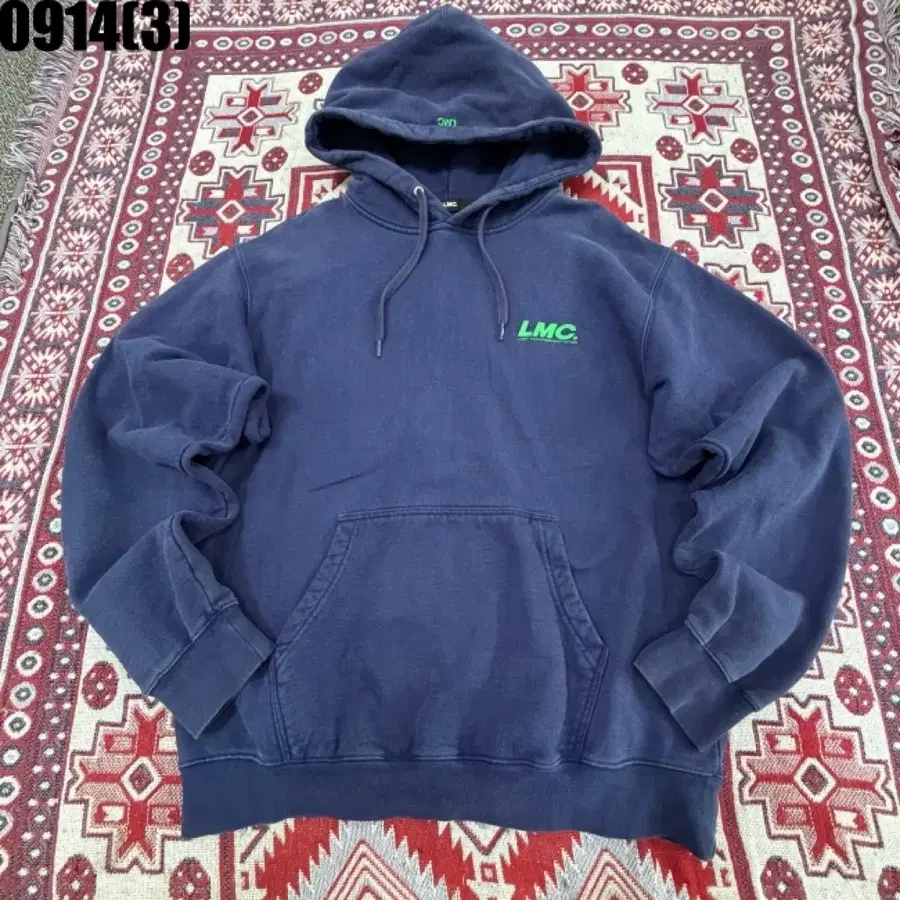 LMC 로고 후드 네이비 2XL 9/14