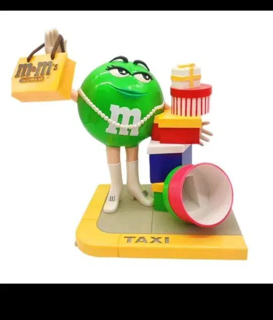 M&M's 캐릭터 피규어 택시 쇼핑
