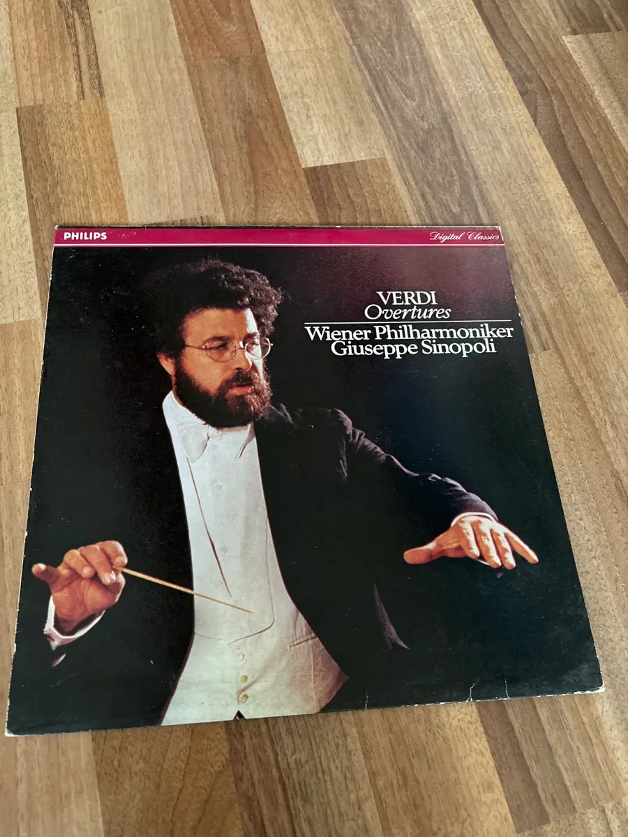 베르디 오페라 서곡 Wiener Philharmoniker Giuseppe Sinopoli LP