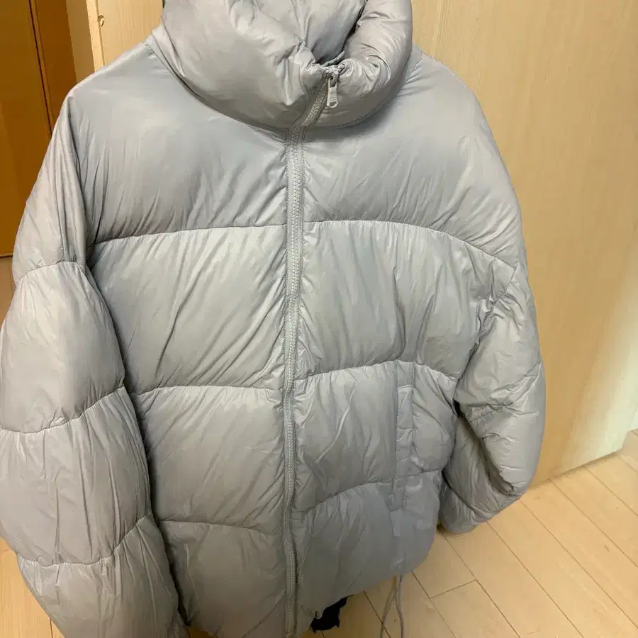 그루브라임 덕다운 숏패딩