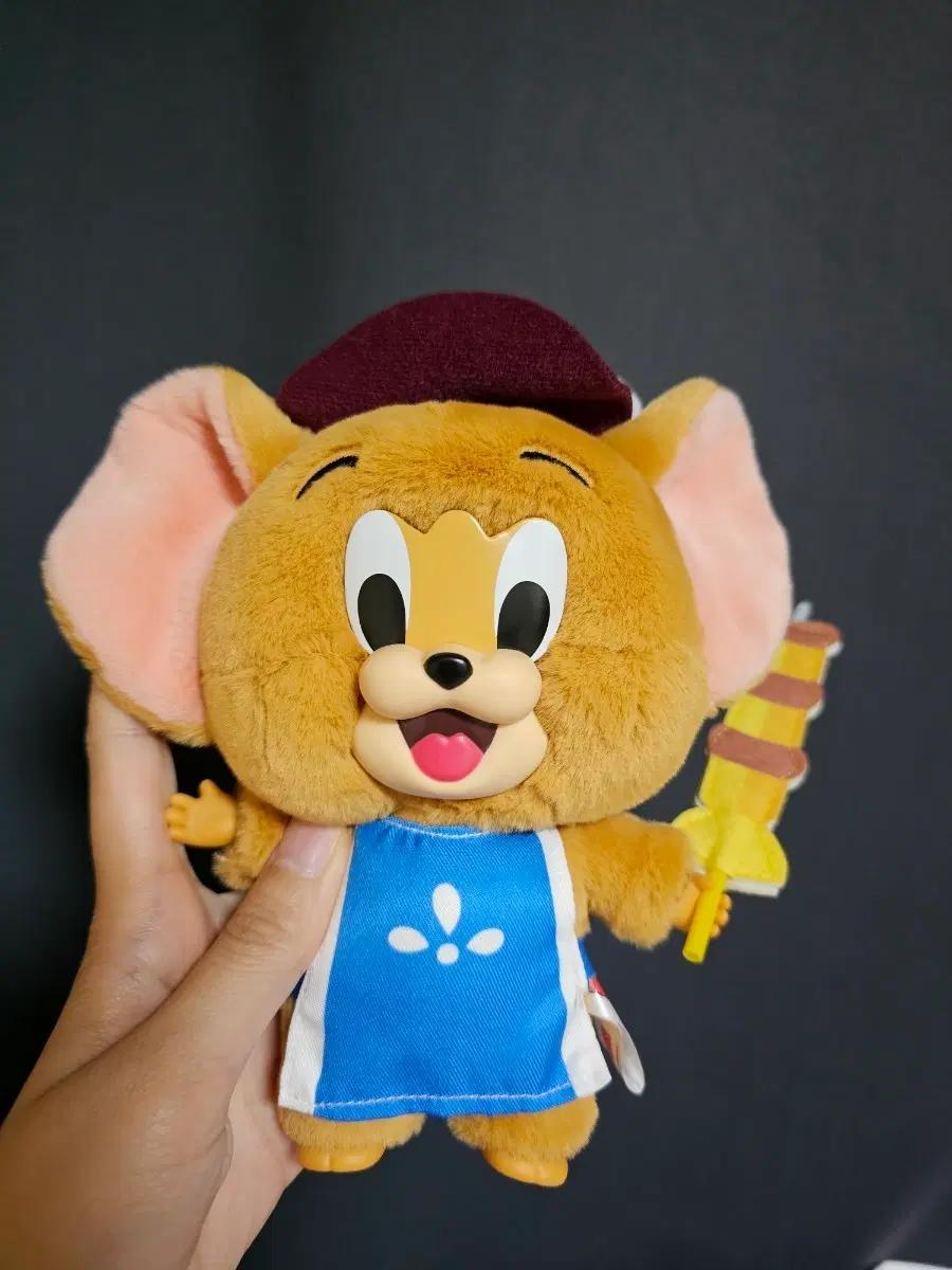 톰과제리 제리 인형 에이프런 꼬치