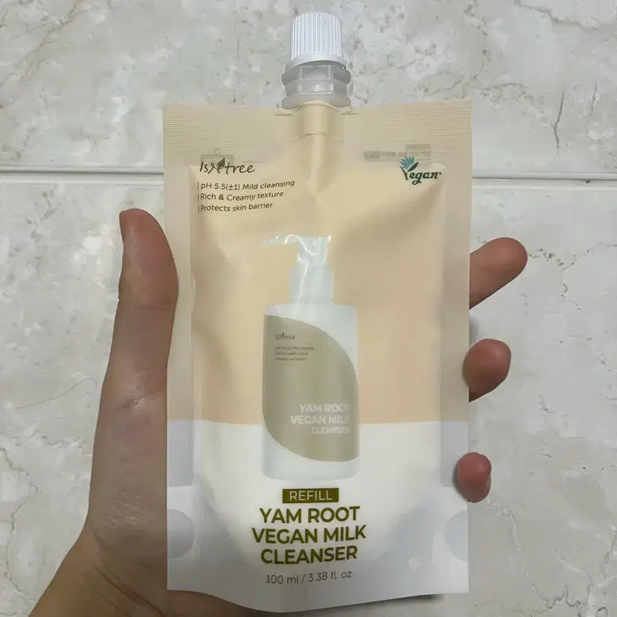 이즈앤트리 참마 비건 밀크 클렌저 리필 100mL