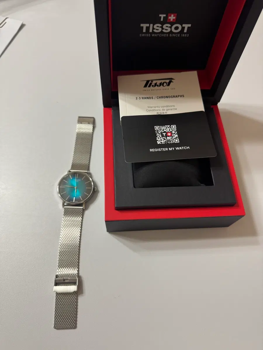 티쏘 에브리타임 40mm T143.410.11.091.00