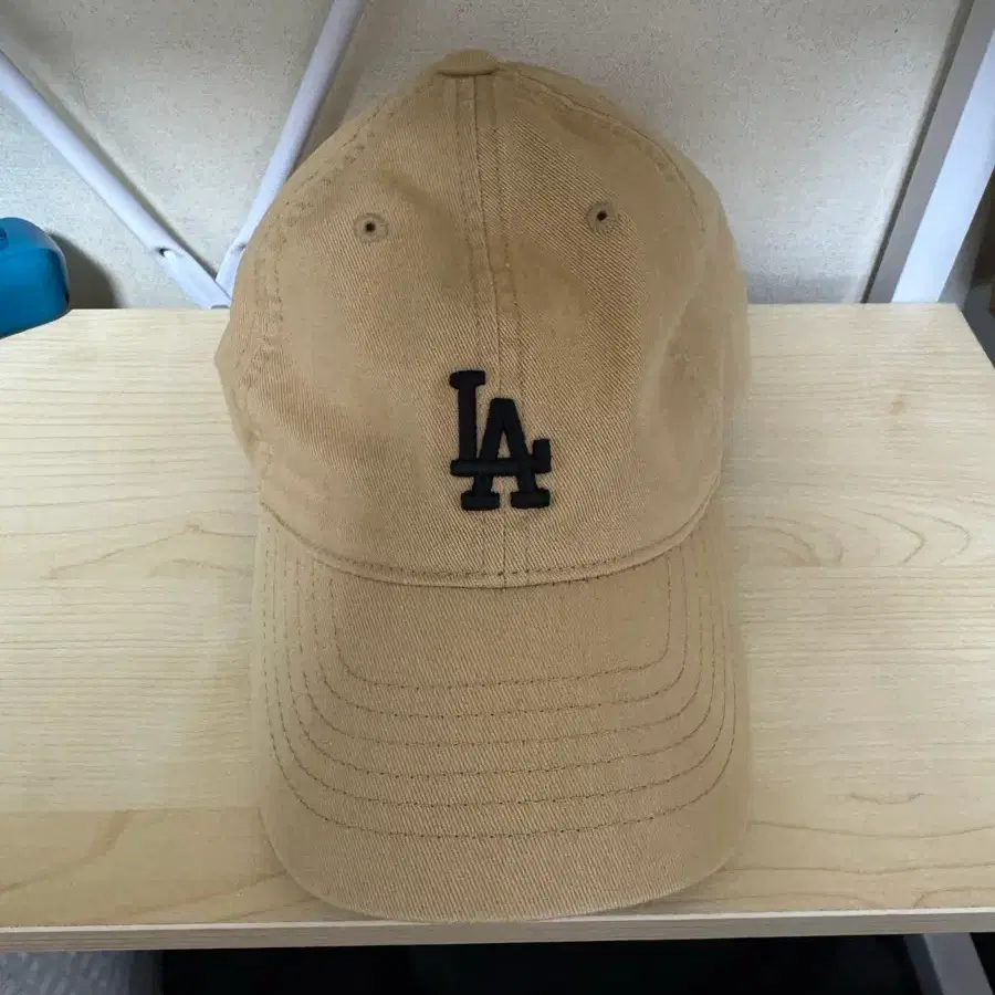 MLB LA 다저스 볼캡 베이지