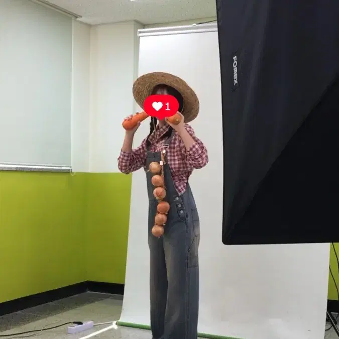 농부 졸업사진 의상 대여