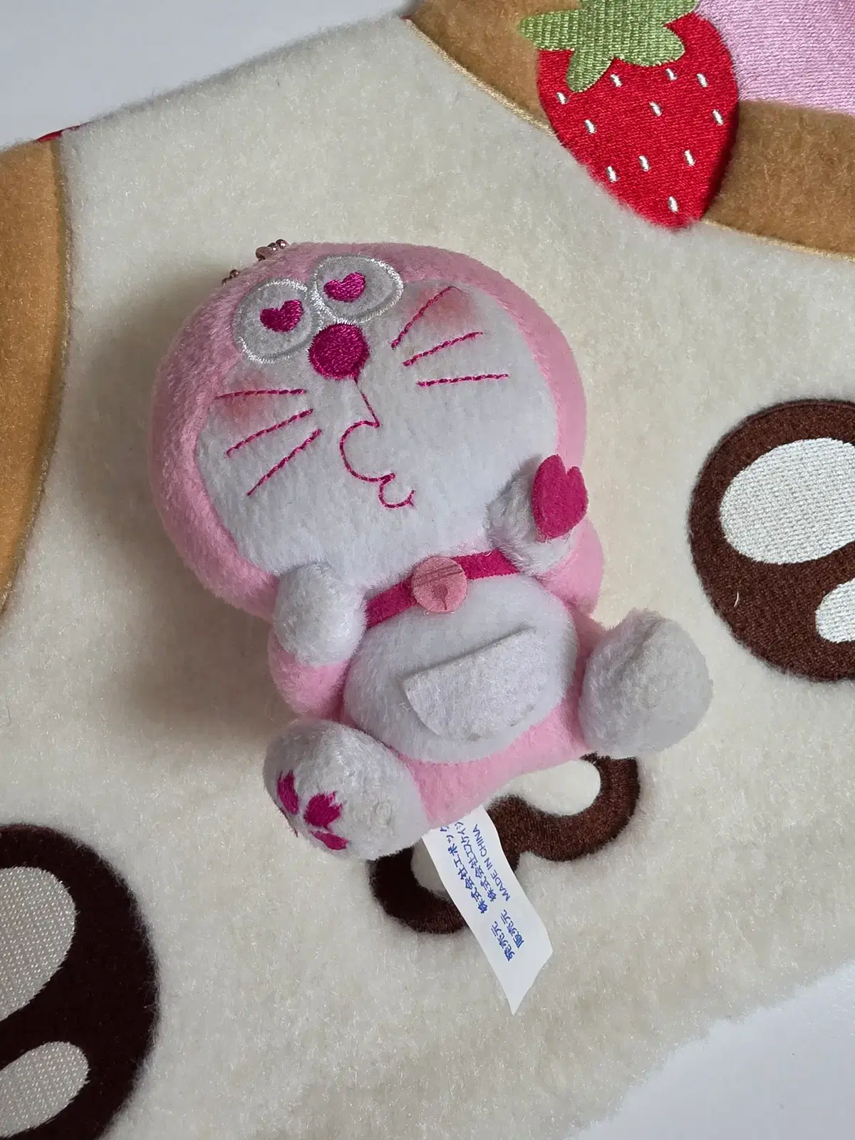 핑크 도라에몽 벚꽃 고전 인형