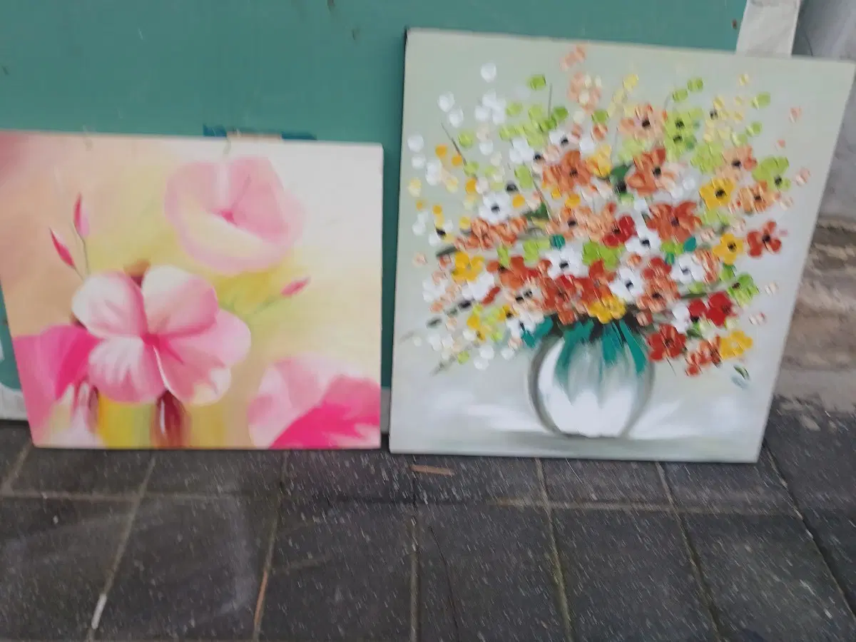60. 60 센치 유화 그림1개단가